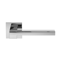 GPF3162.49-02 RVS deurkruk Raa op vierkante rozet
