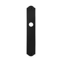 GPF6100.22L/R schild links-/ rechtsdraaiend smeedijzer zwart