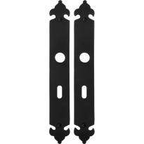 GPF6100.25 langschild BB56 smeedijzer zwart