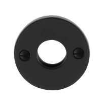GPF6100.64 rozet 53x5mm smeedijzer zwart tbv buitengebruik