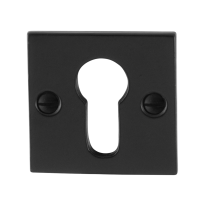 GPF6902.08 cilinderrozet 52x52x4mm smeedijzer zwart