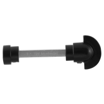 GPF6910.60 toiletgarnituur stift 8mm smeedijzer zwart