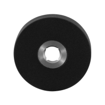 GPF8100.00L/R rozet 50x8mm zwart links-/rechtsdraaiend