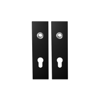 GPF8100.15 kortschild rechthoekig PC72 zwart