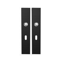 GPF8100.25 langschild rechthoekig BB56 zwart