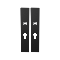 GPF8100.25 langschild rechthoekig PC55 zwart