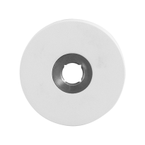 GPF8100.45L rozet 50x6mm wit linksdraaiend