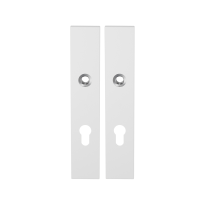 GPF8100.65 langschild rechthoekig PC72 wit