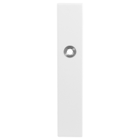 GPF8100.65L langschild rechthoekig PC72 linksdraaiend wit
