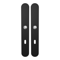 GPF8100.70 langschild XL afgerond BB72 zwart