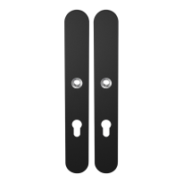 GPF8100.70 langschild XL afgerond PC72 zwart
