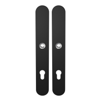 GPF8100.70 langschild XL afgerond PC85 zwart