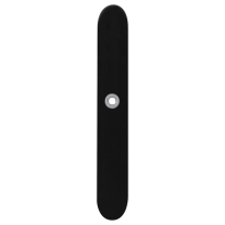 GPF8100.70R langschild XL afgerond PC55 rechtsdraaiend zwart