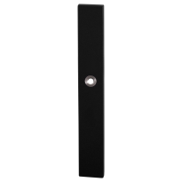 GPF8100.75L langschild XL rechthoekig PC72 linksdraaiend zwart