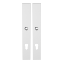 GPF8100.85 langschild XL rechthoekig PC85 wit