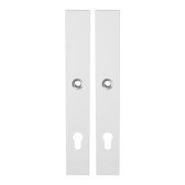 GPF8100.85 langschild XL rechthoekig PC92 wit