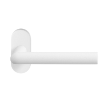 GPF8212.62-04 witte deurkruk Toi op ovale rozet