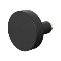 GPF8855.61 zwart excentrische knop 60x16mm t.b.v. veiligheidsschilden vast incl. wisselstift