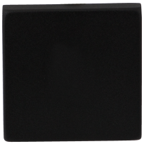 GPF8900.02 blinde rozet 50x50x8mm zwart