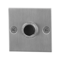 GPF9826.08 RVS deurbel vierkant 50x50x2 mm RVS geborsteld