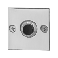 GPF9826.48 deurbel RVS vierkant 50x50x2 mm RVS gepolijst