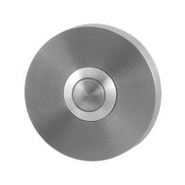 GPF9827.09 deurbel rond 50x8 mm RVS geborsteld