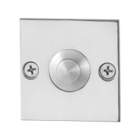 GPF9827.48 deur bel vierkant 50x50x2 mm RVS gepolijst