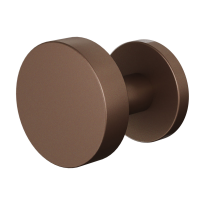 GPF9860.A2-00 Bronze blend excentrische knop 60x16mm op ronde rozet