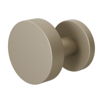 GPF9860.A4-00 Champagne blend excentrische knop 60x16mm op ronde rozet