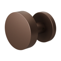 GPF9865.A2-00 Bronze blend excentrische knop 60x16mm met rond rozet