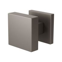 GPF9948.A3-02 Mocca blend vierkante knop 53x53x16mm met vierkant rozet