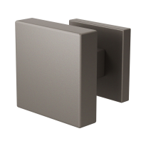 GPF9950.A3-02 Mocca blend vierkante knop 60x60x16mm met vierkant rozet