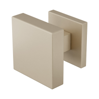 GPF9950.A4-02 Champagne blend vierkante knop 60x60x16mm met vierkant rozet