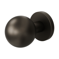 GPF9954.A1-00 Dark blend kogelknop 50mm met ronde rozet