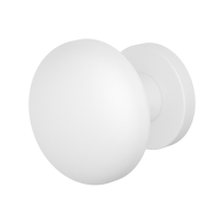 GPF9957.62-00 Wit paddenstoel knop S1 65mm draaibaar met rond rozet