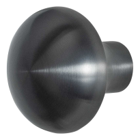 GPF9959.P1 Paddenstoel knop S1 PVD antraciet draaibaar incl. krukstift 52mm