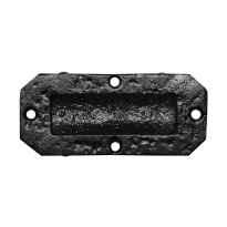 KP1194 schuifdeurkom smeedijzer zwart