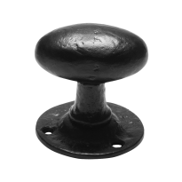 KP1550 knopkruk 63x39mm op rozet ovaal 60mm vast