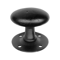 KP4064 knopkruk 64x38mm op rozet 64mm draaibaar