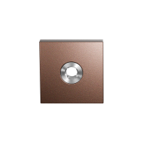 Veiligheidskrukrozet Buiten Vierkant Vast Bronze Blend GPF9387.A2O
