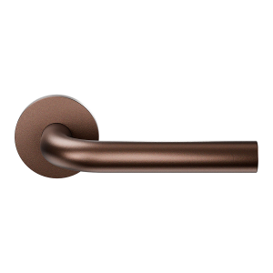 L-Model 19 mm Deurkruk op Rozet Bronze Blend