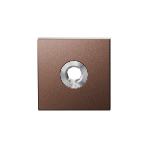 GPF1102 Bronze blend rozet 50x50x8mm