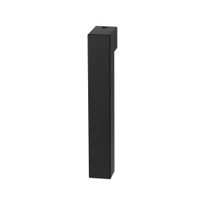 GPF1302.61KL/R zwart raamkruk/ z.rozet