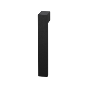 GPF1308.61KL/R zwart raamkruk/ z.rozet