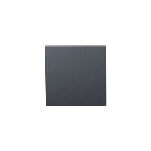 GPF199E Blinde Rozet 53x53x6,5 mm Antraciet Structuur