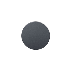 GPF199E Blinde Rozet 53x6mm Antraciet Structuur