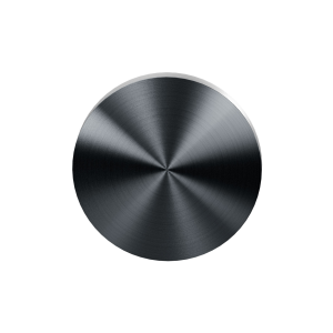 GPF199E Blinde Rozet 53x6mm PVD Antraciet