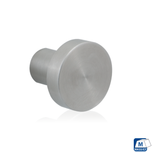 GPF5550 RVS meubelknop rond