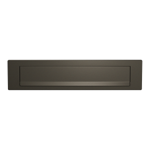 Dark blend briefplaat 340x77 mm/ klep