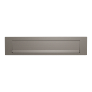 Mocca blend briefplaat 340x77 mm/ klep